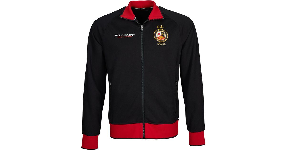 Ralph Lauren Japan Full-zip Track Jacket in Black for Men - Lyst