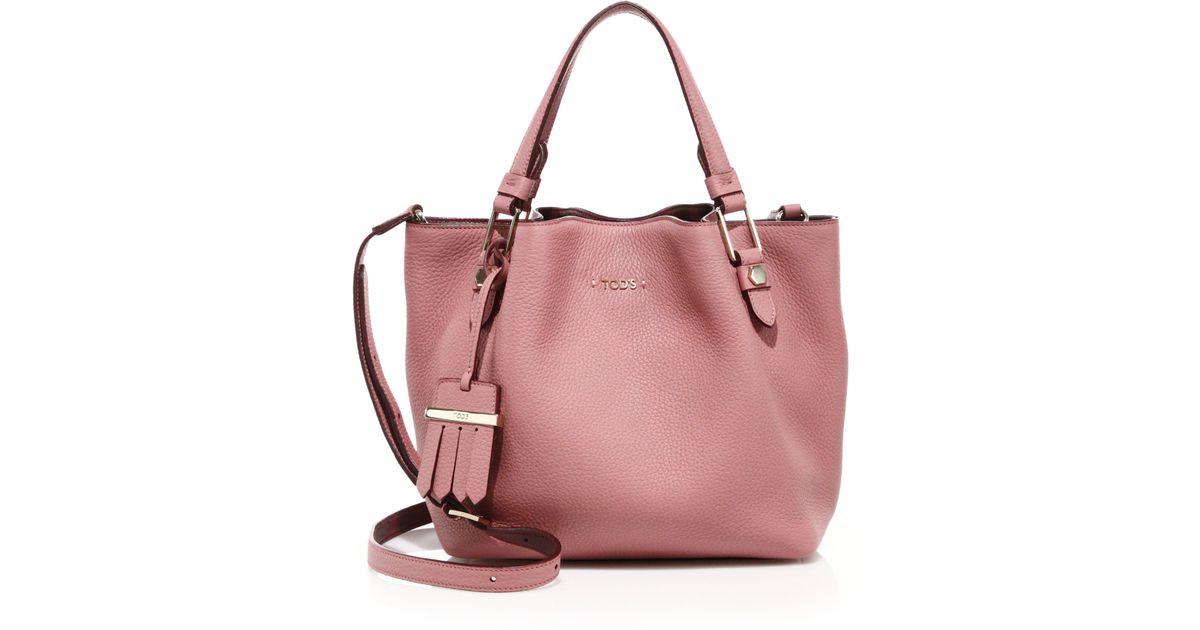 Tod's Flower Mini Tote in Rose (Pink) | Lyst