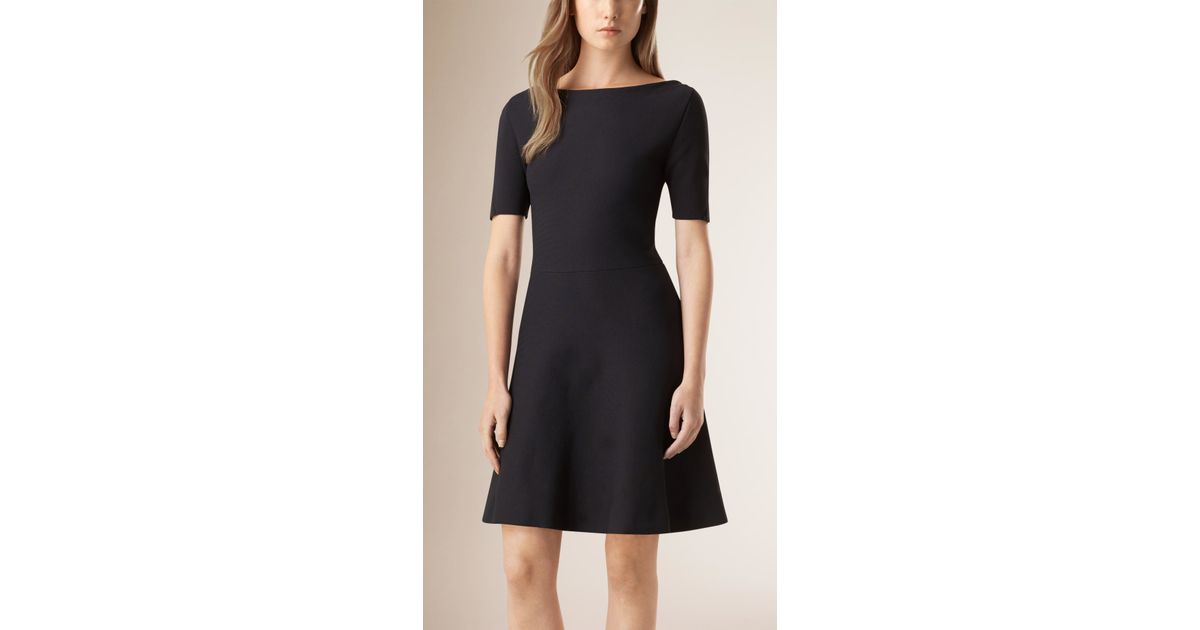 burberry navy dress