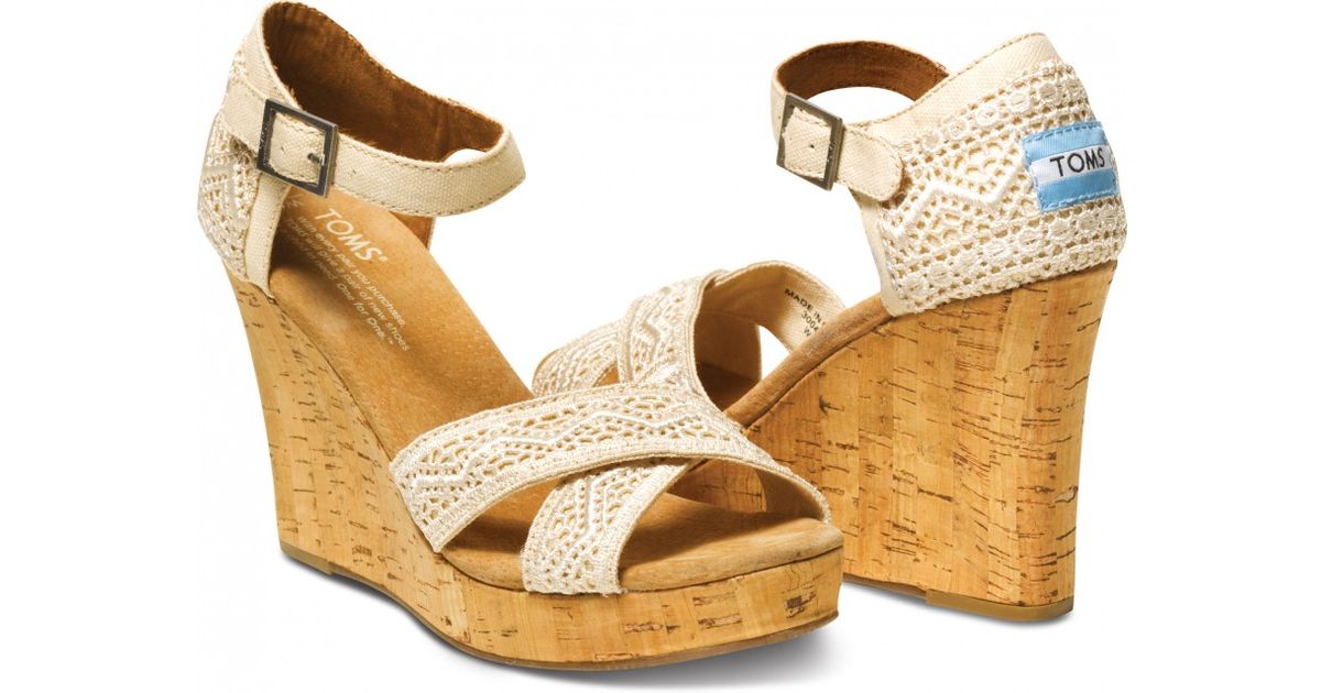 crochet wedges
