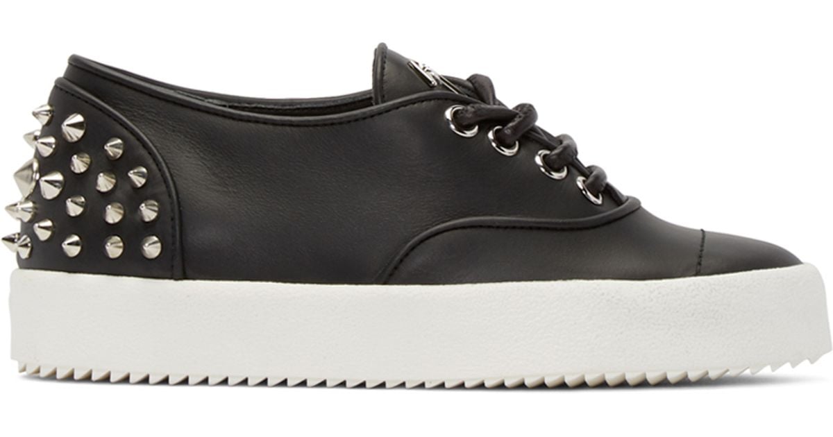 giuseppe spiked sneakers