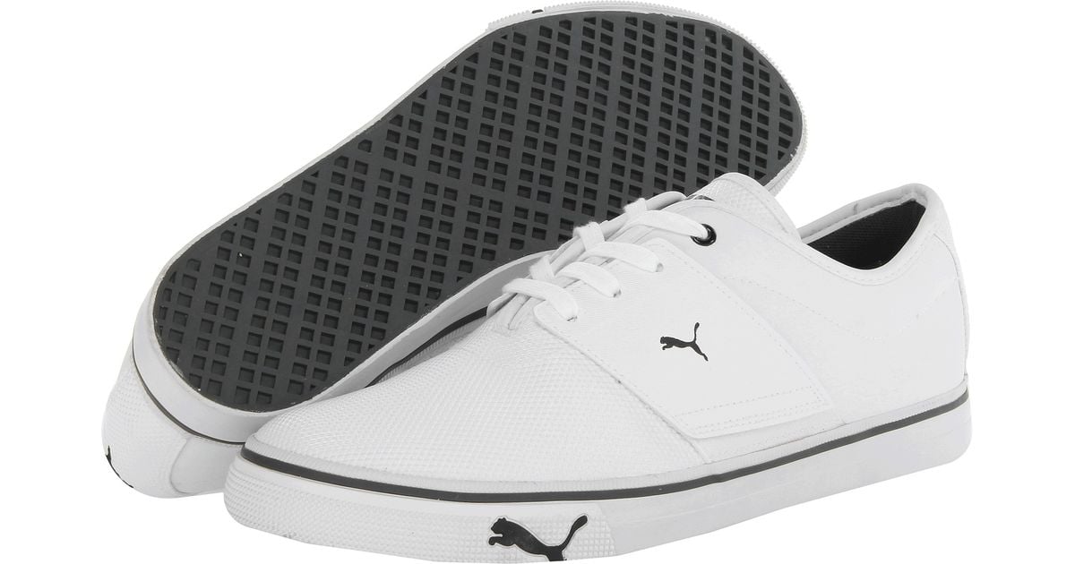 PUMA Leather El Ace Core+ in White for 