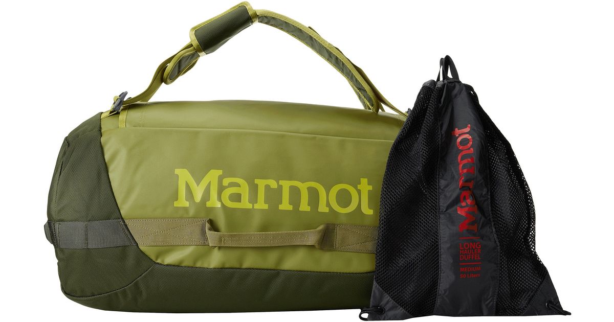 Lyst Marmot Long Hauler Duffle Bag In Green
