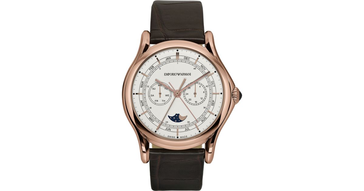 emporio armani swiss mens watches