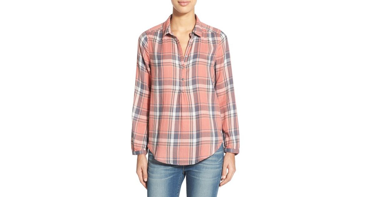 lucky brand plaid shirts