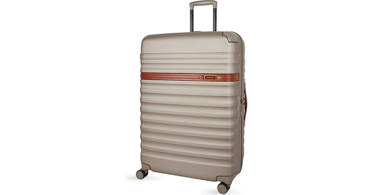 samsonite splendor spinner ivory gold