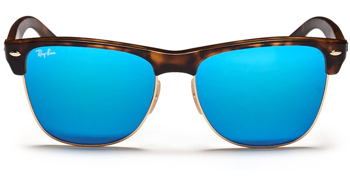 Ray-Ban 'clubmaster' Matte Tortoiseshell Acetate Browline ...