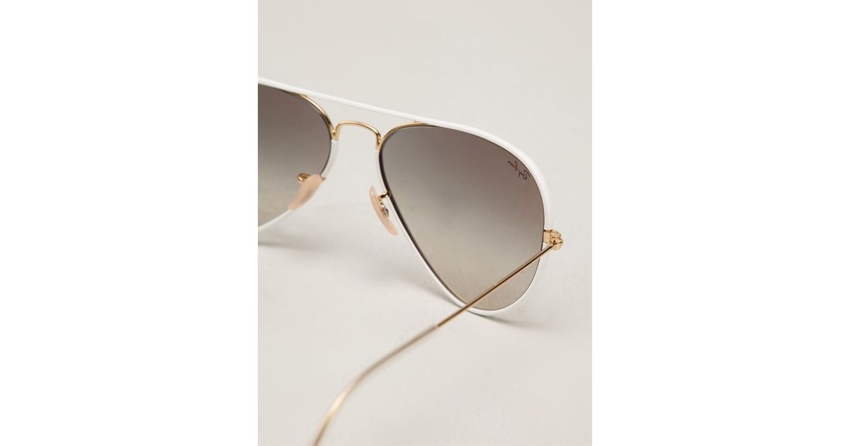 ray ban sunglasses white color