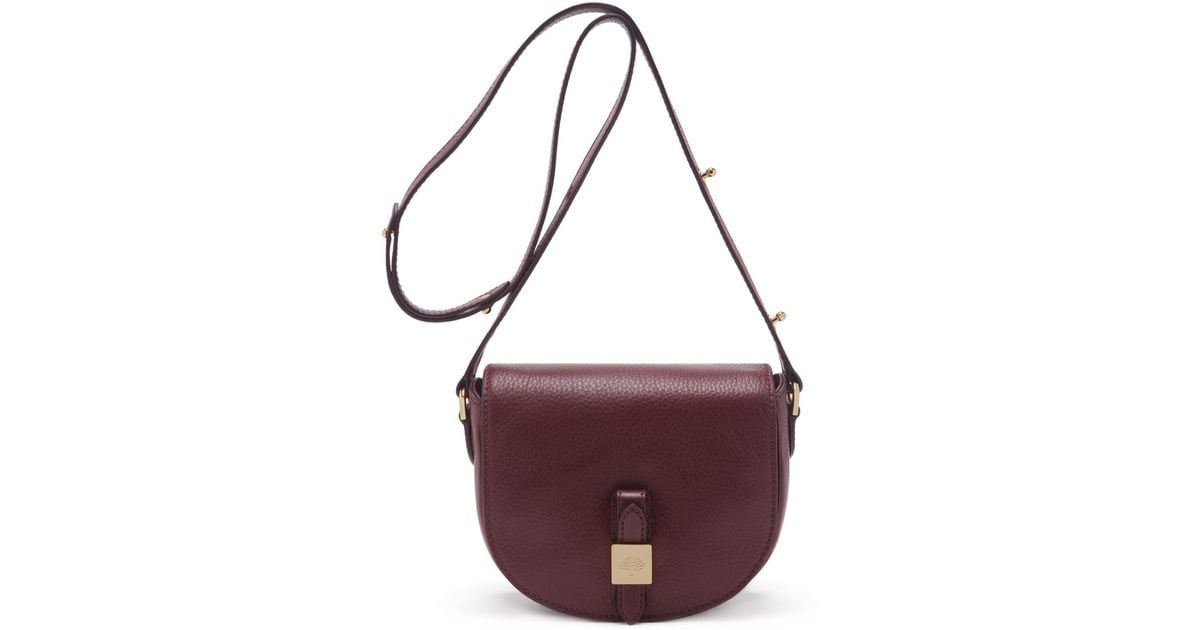 mulberry tessie tote oxblood