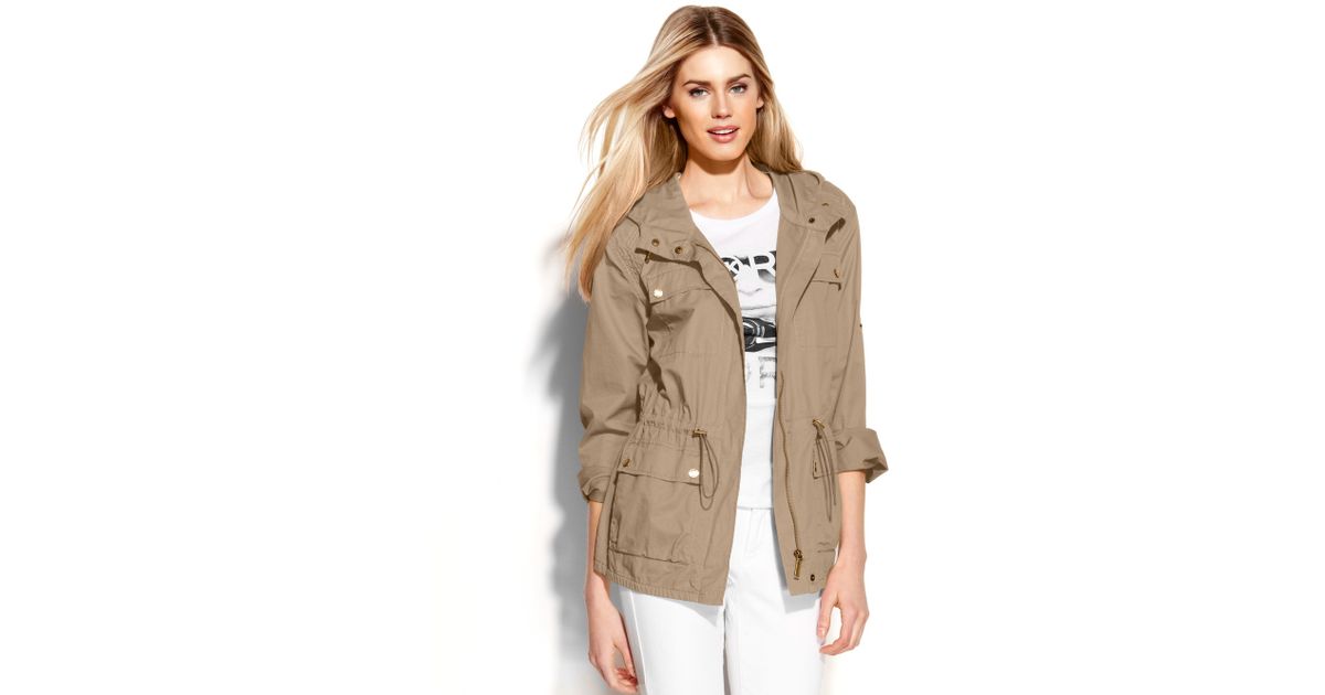 michael kors hooded anorak jacket