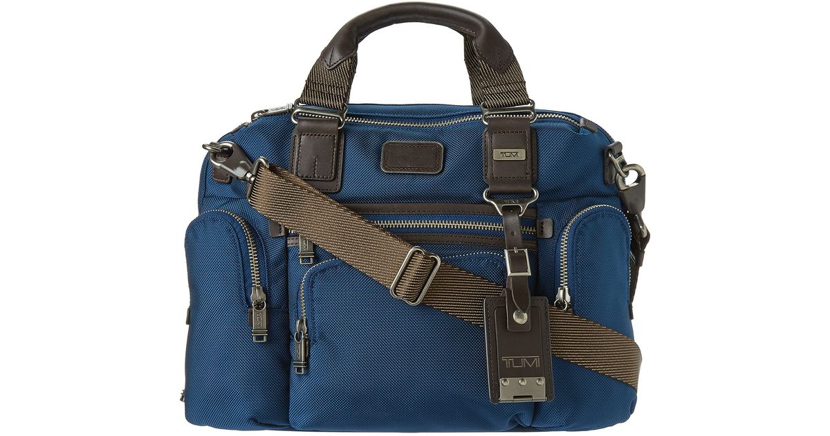 tumi alpha bravo brooks slim brief