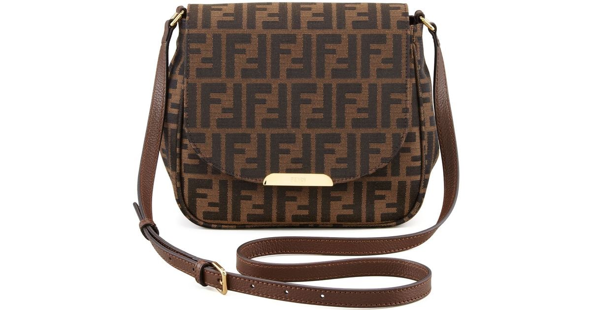 fendi zucca small crossbody bag