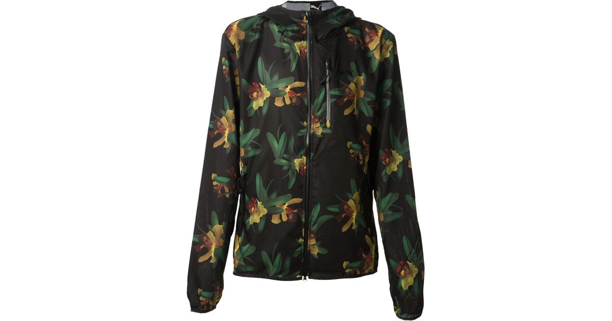 puma floral jacket