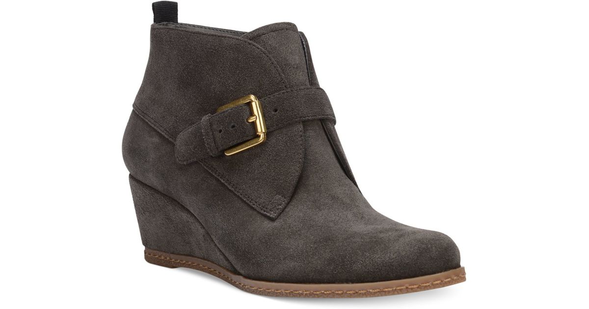franco sarto wedge booties