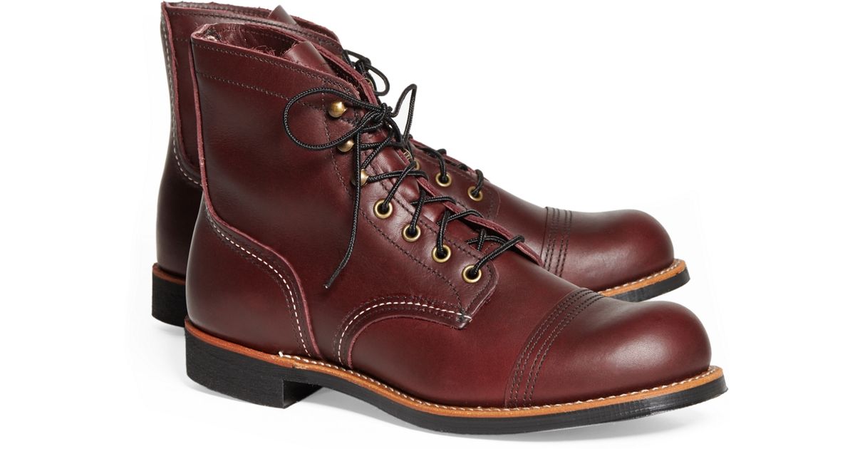 red wing iron ranger brooks brothers