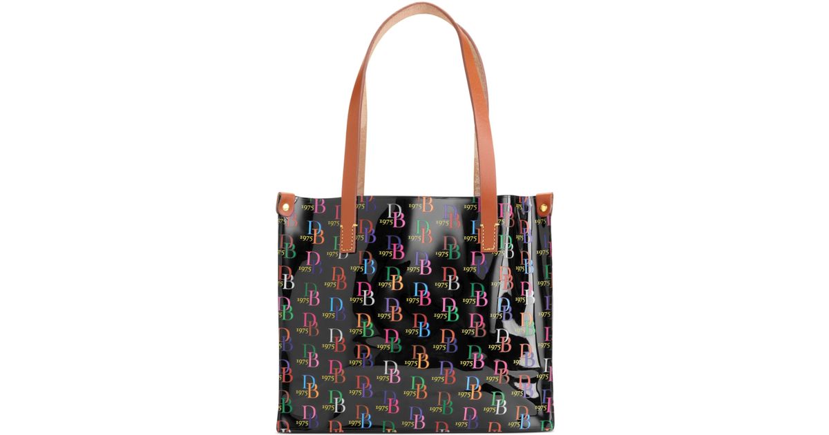 dooney and bourke clear medium shopper
