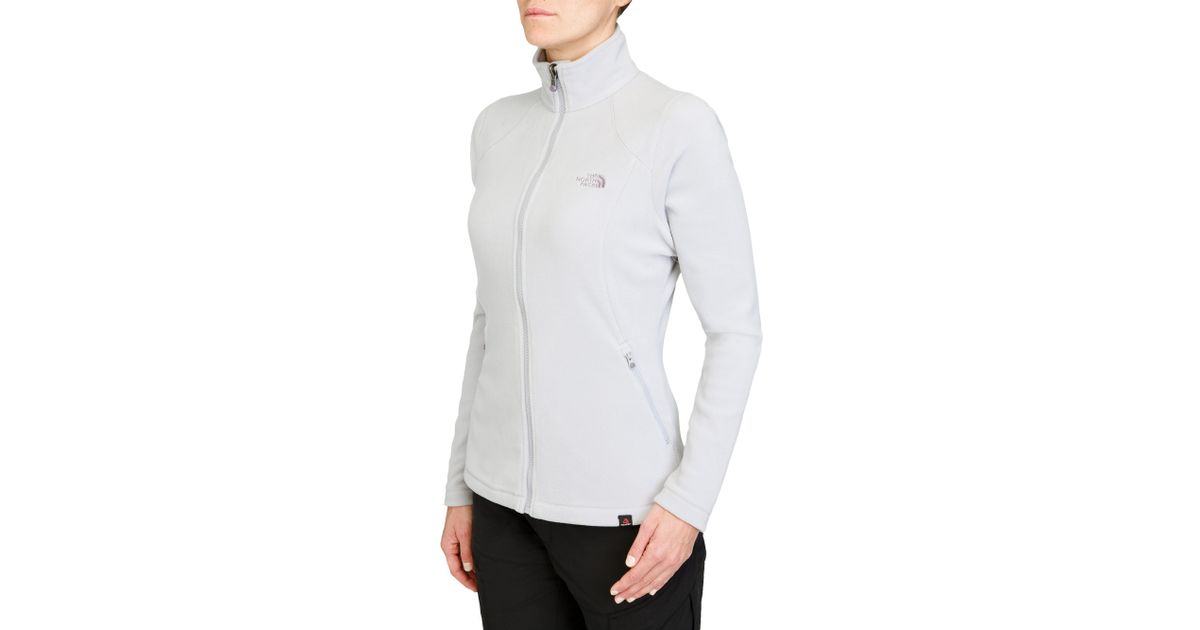 the north face w 100 glacier full zip