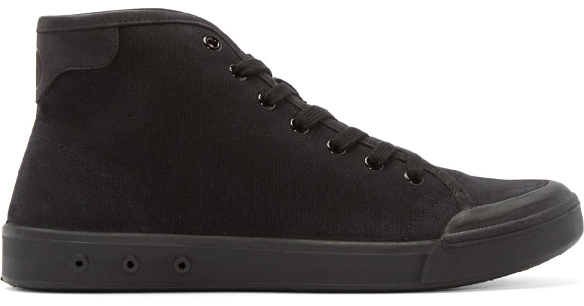 rag and bone black high tops