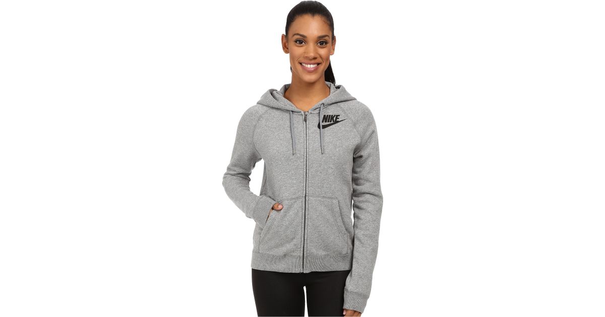 nike rally full zip hoodie