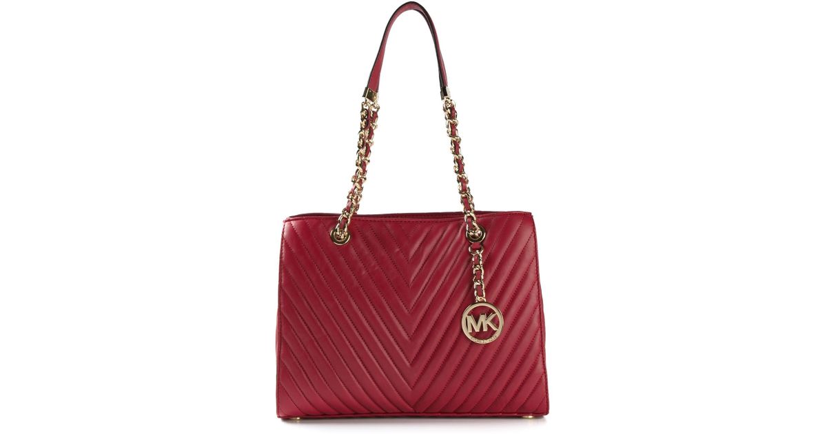 michael kors susannah quilted bag