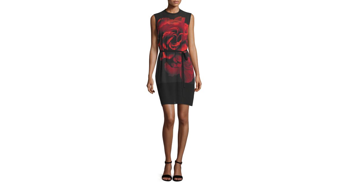 Black roses tunic dress Black roses tunic dress