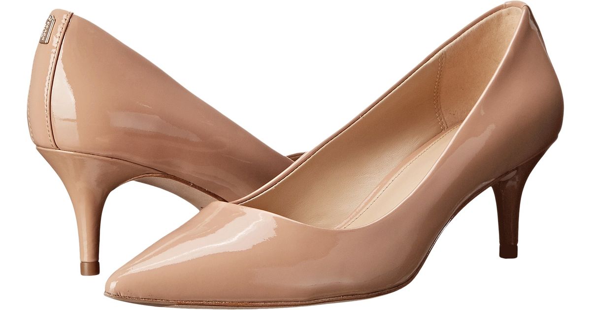 coach low heel pumps