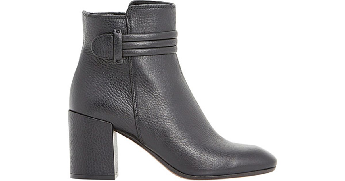 dune black ankle boots