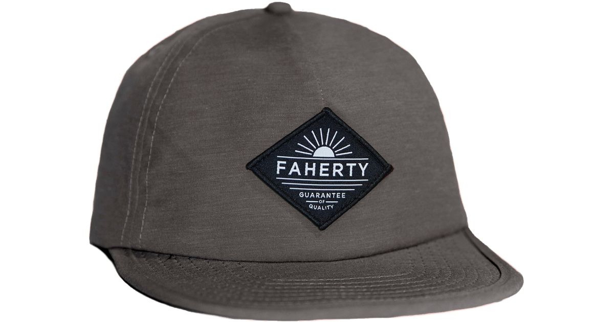 Faherty All Day Front Seam Hat in Grey Lyst UK