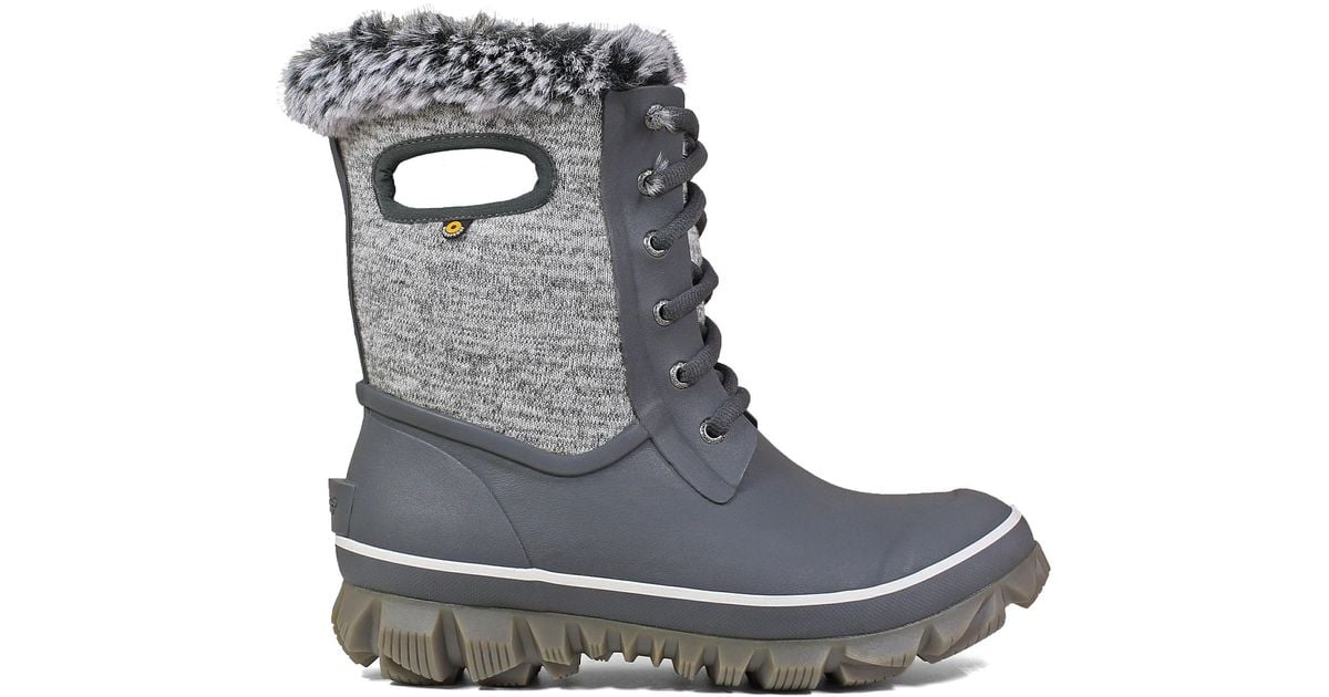 bogs arcata knit snow boot