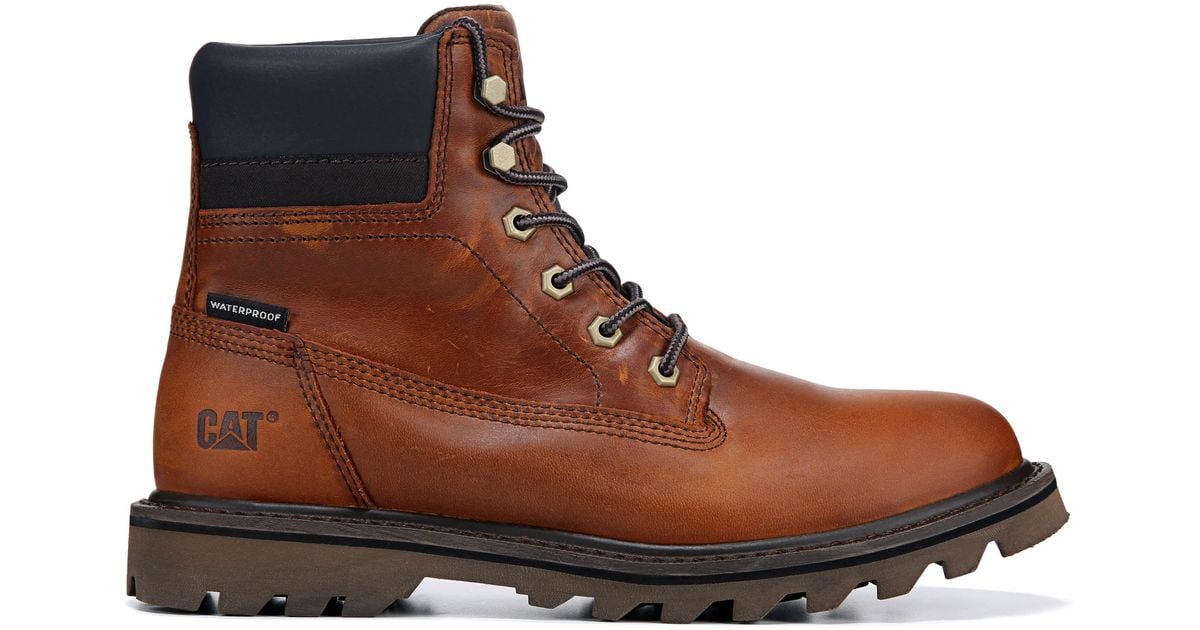 cat men's deplete waterproof boot