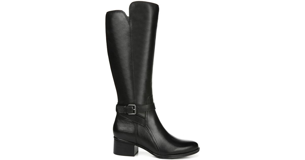 naturalizer wide calf boots circumference