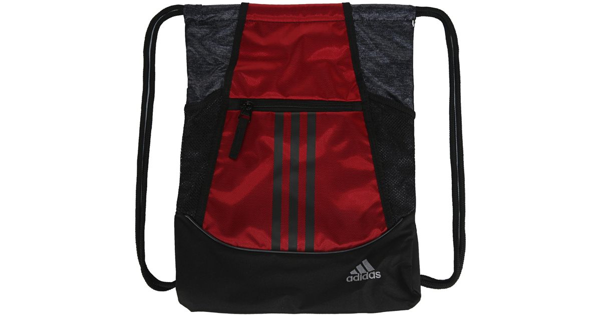 adidas alliance ii sackpack burgundy