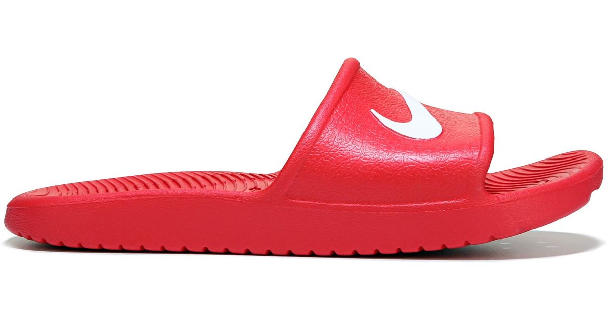 nike kawa shower red
