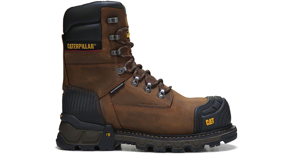 caterpillar excavator xl boots
