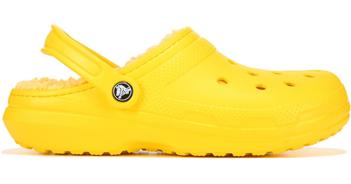 fuzzy croc sandals