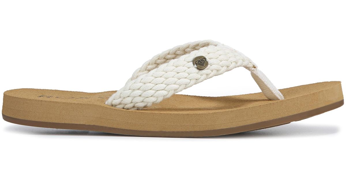 roxy tidepool flip flops