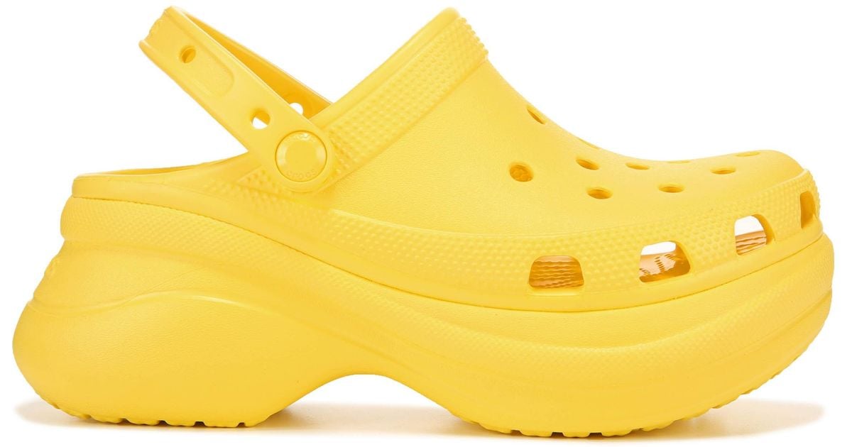 yellow platform crocs Cheaper Than 
