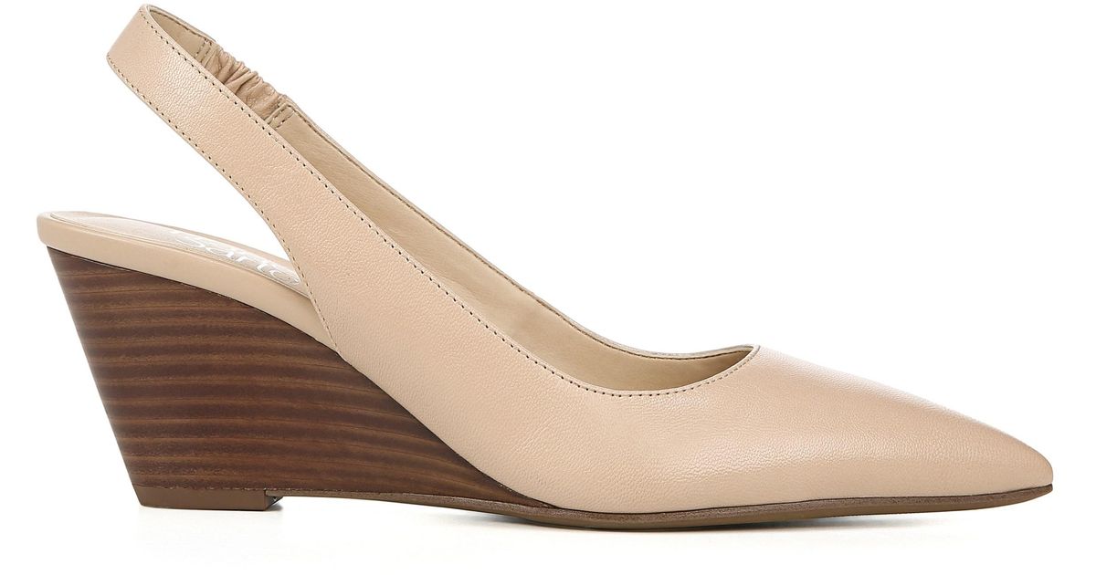 franco sarto nude wedges