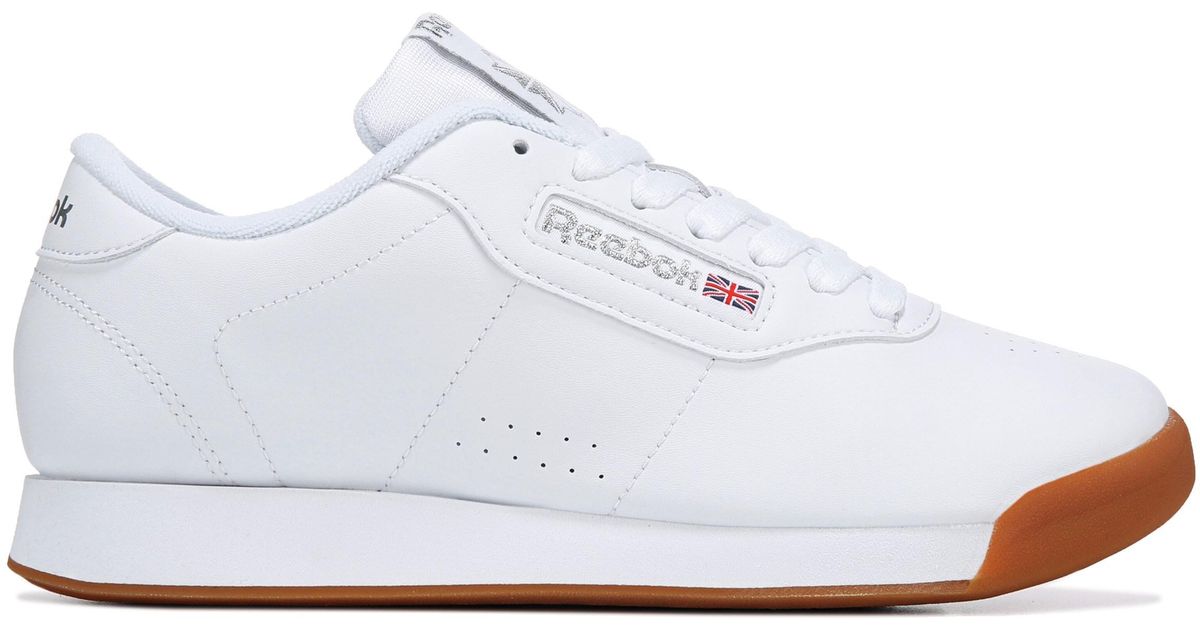 reebok white princess sneakers