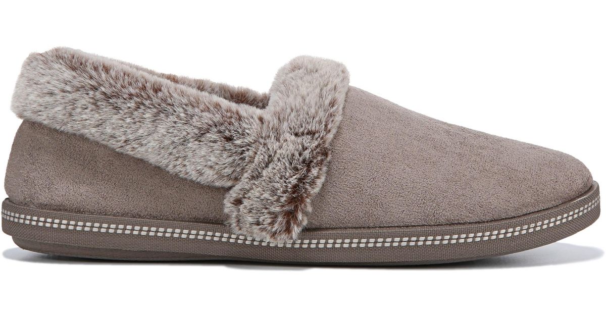 Skechers Cozy Campfire Team Toasty Slipper Shoes in Dark Taupe (Gray) - Lyst