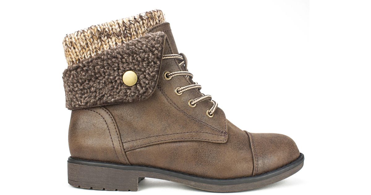 cliffs by white mountain downey combat boot white