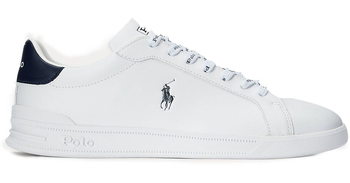 Polo Ralph Lauren Sneakers Athletic White/blue for Men | Lyst