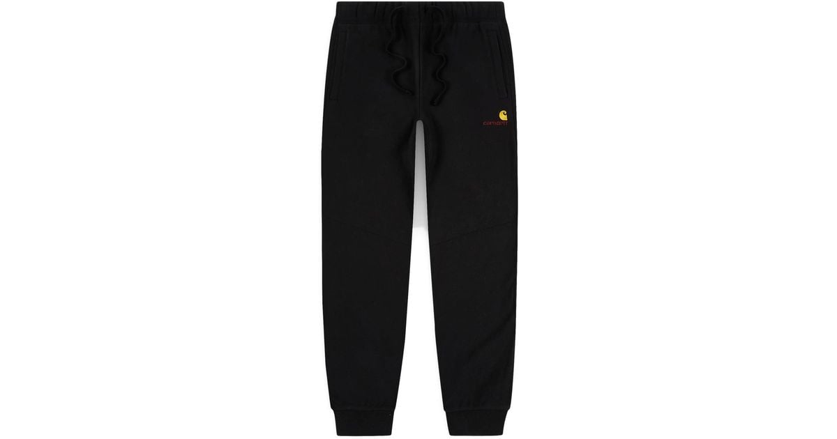 carhartt wip american script jogging pant