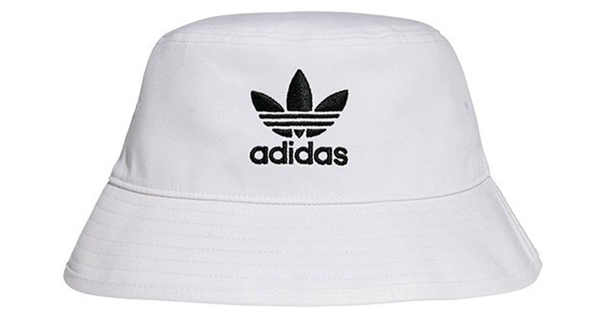 adidas Cappello Hat Ac Pescatore in White for Men | Lyst