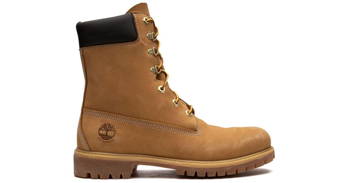 Timberland Brown 8 Inch Premium Waterproof Boots for men