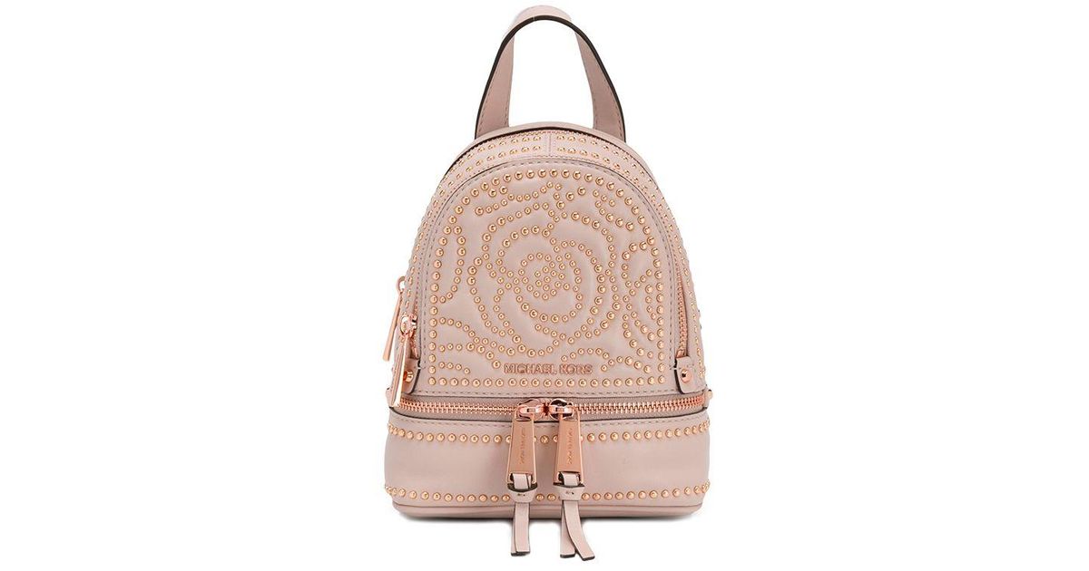 michael kors mini rhea backpack