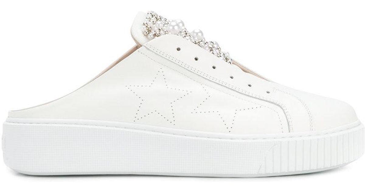 sneakers ouvertes