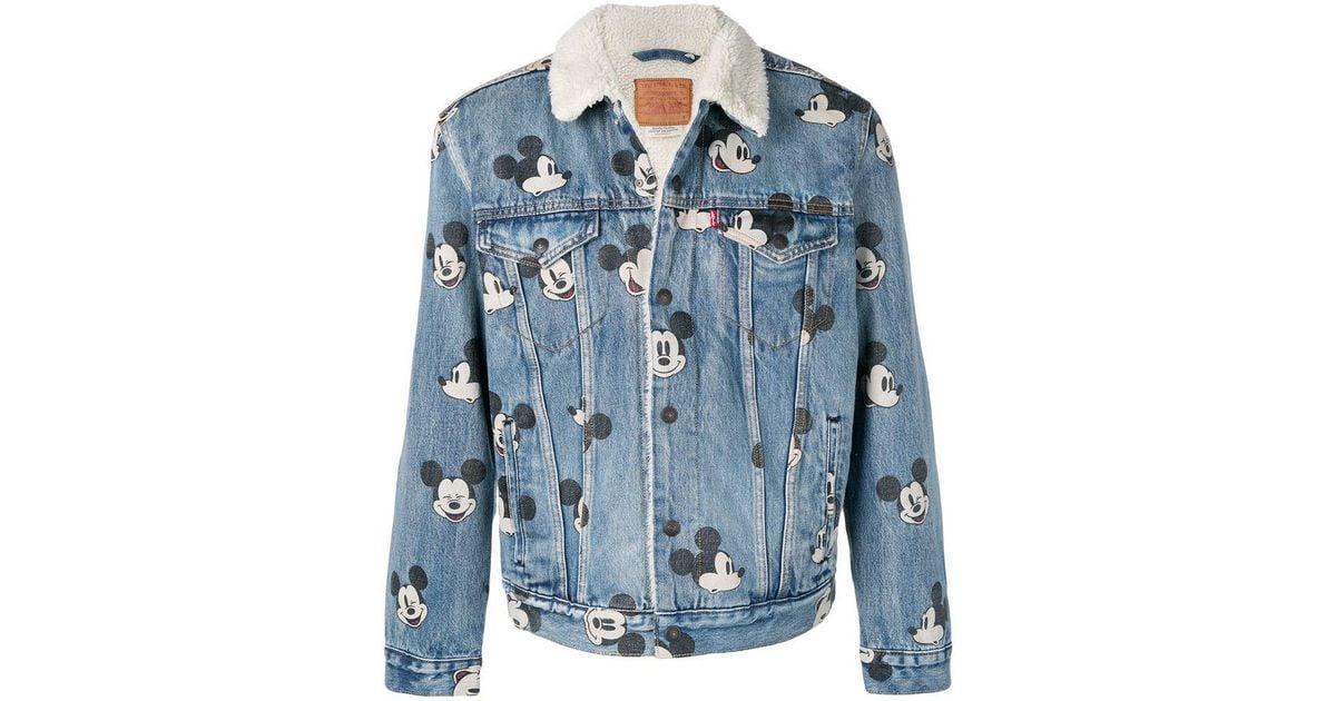 mickey mouse faux fur denim jacket for men by levi's Cheaper Than Retail  Price> Buy Clothing, Accessories and lifestyle products for women & men -