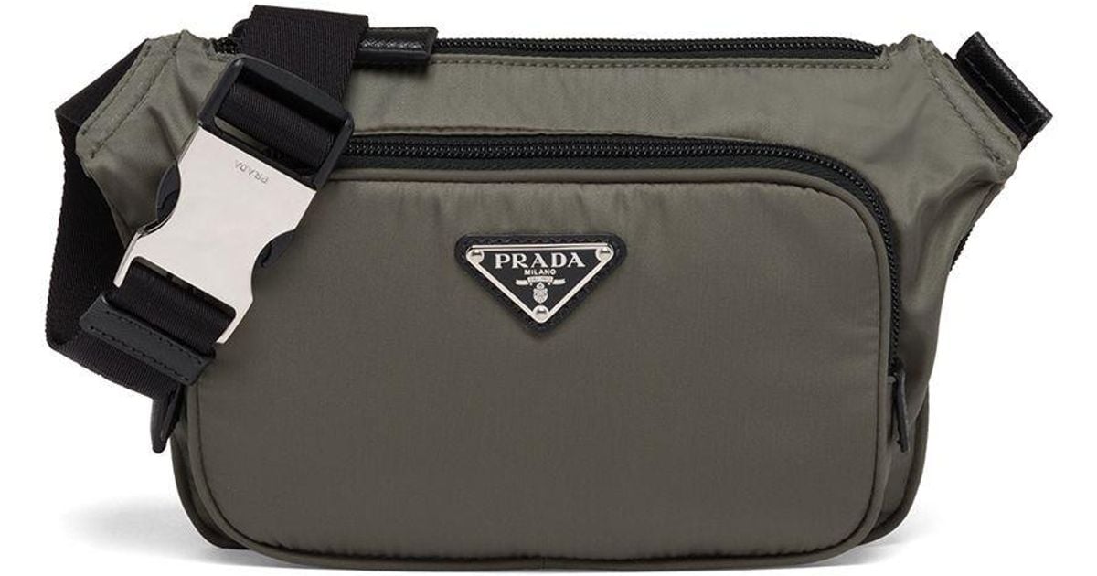 Prada Synthetisch Renylon Schoudertas in het Groen voor heren Lyst