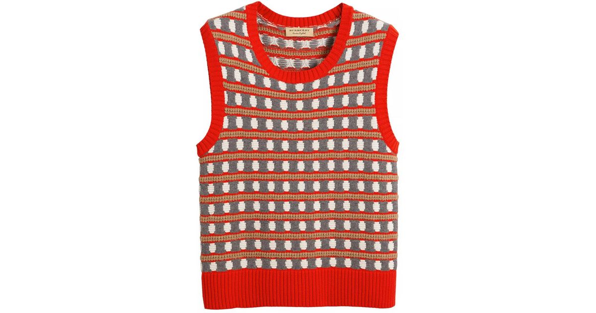 burberry vest top
